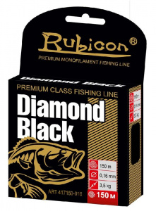 Леска RUBICON Diamond Black 150m d=0,45mm