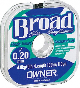 Леска Owner Broad 100 м. 0,37мм. 