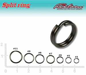 Кольцо заводное Fantom Split Ring №11 (10шт)