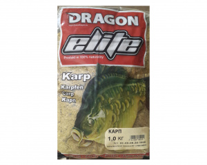 Прикормка летняя Dragon Elite Карп Ванильный 1000гр. 12шт\уп