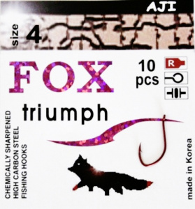 Крючки FOX Aji R  4